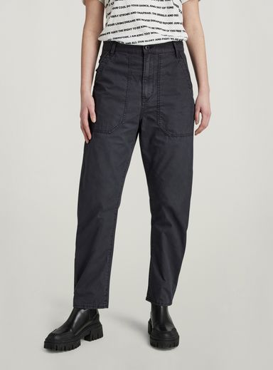 3D Fatigue Boyfriend Pants